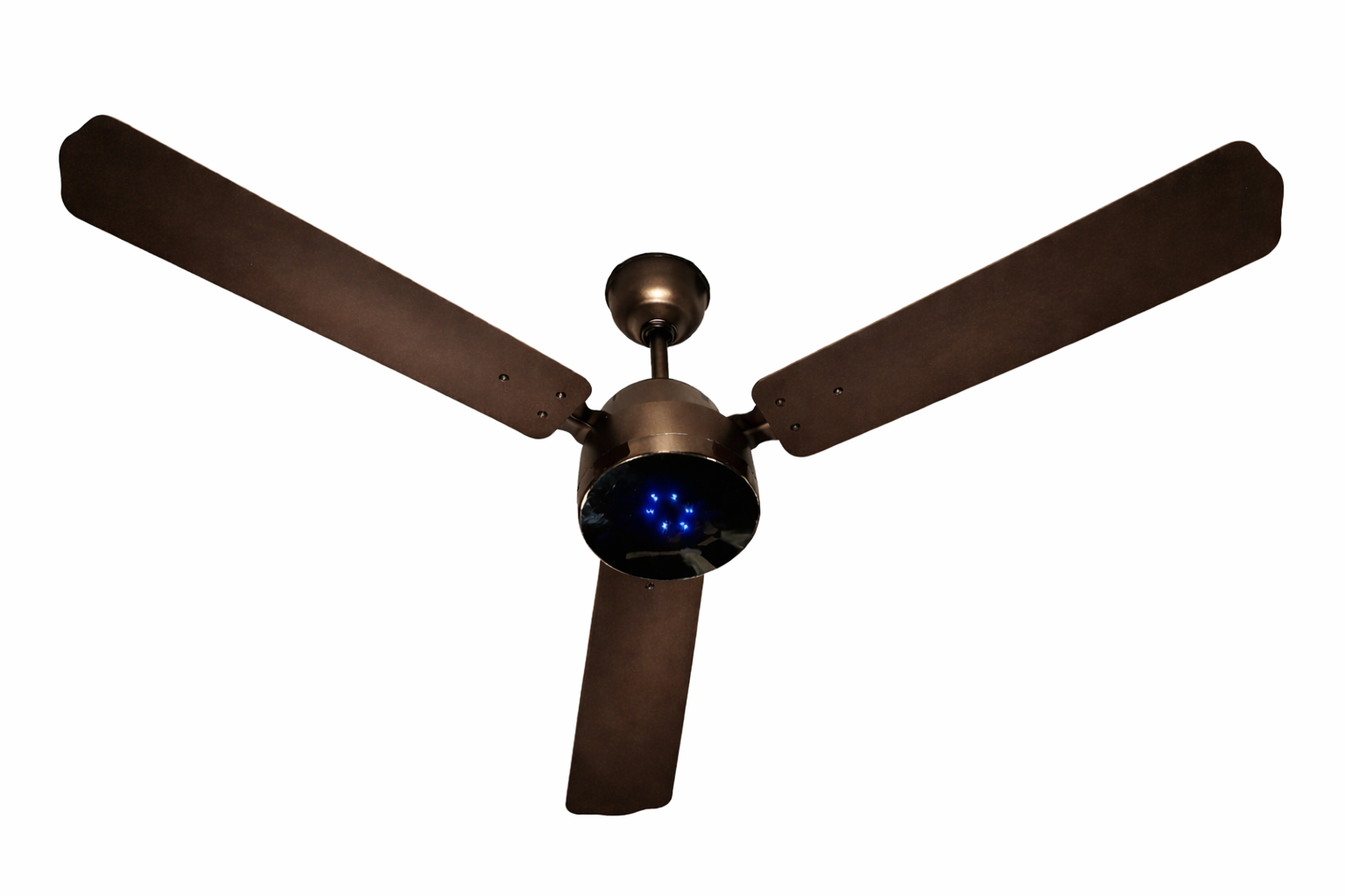 Dewon Freeza 1200mm BLDC Ceiling Fan with 7 LED - Smoky Brown Finish | 30W | Boost Mode