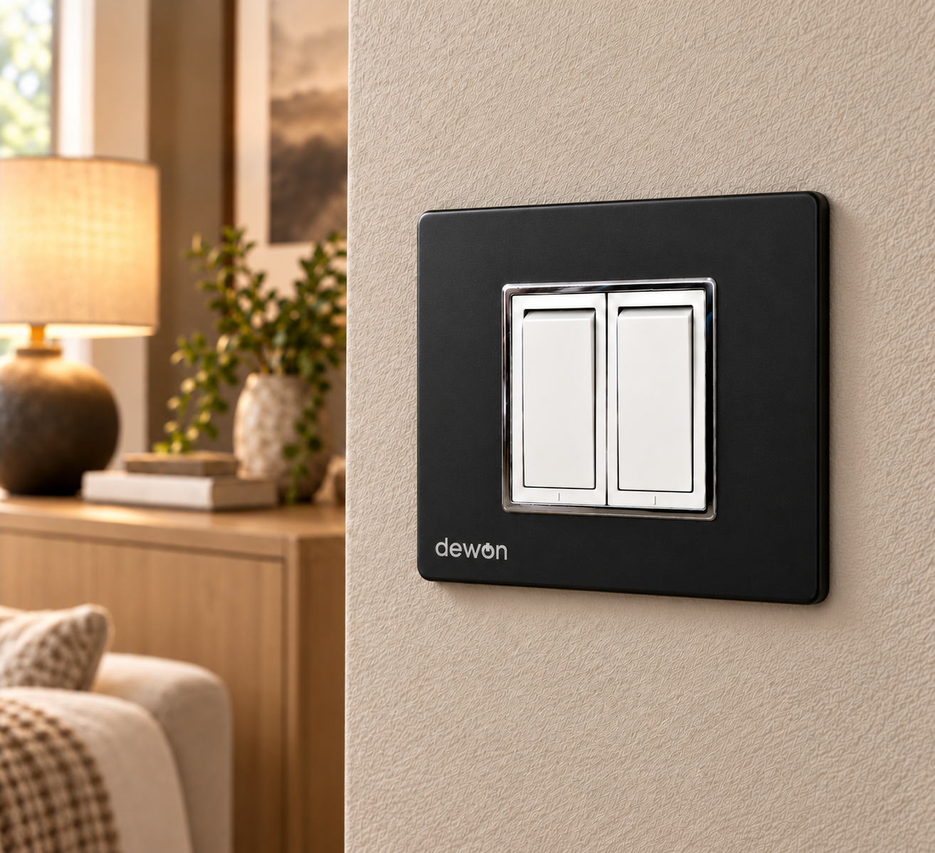 Dewon Electric SilverLine 2 Module Plate